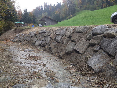 Bachverbauung Wilmisbach