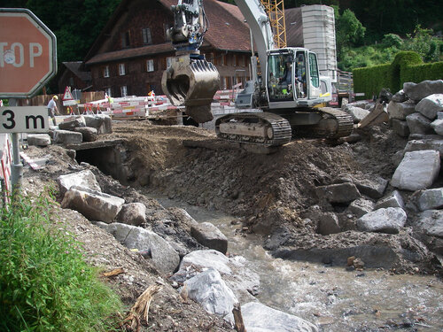 Bachverbauung Goldbach