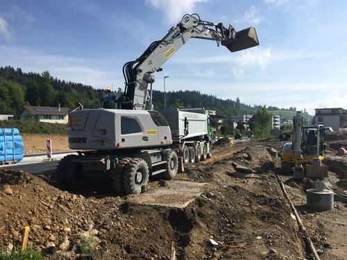 K40 Buswendeschlaufe mit Anpassung Bushaltestelle und Rad-/Gehweg