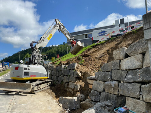 Ersatz Stützmauern nach Pumpwerk K11