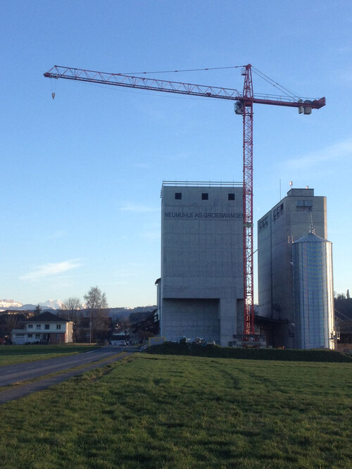 Neubau Silo Neumühle